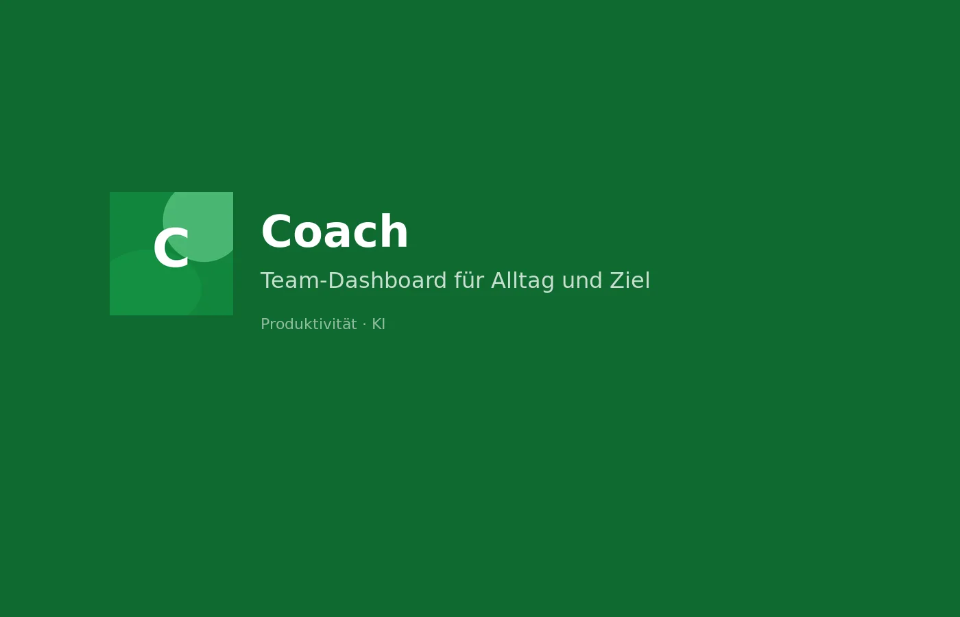 AI Coach Team-Dashboard