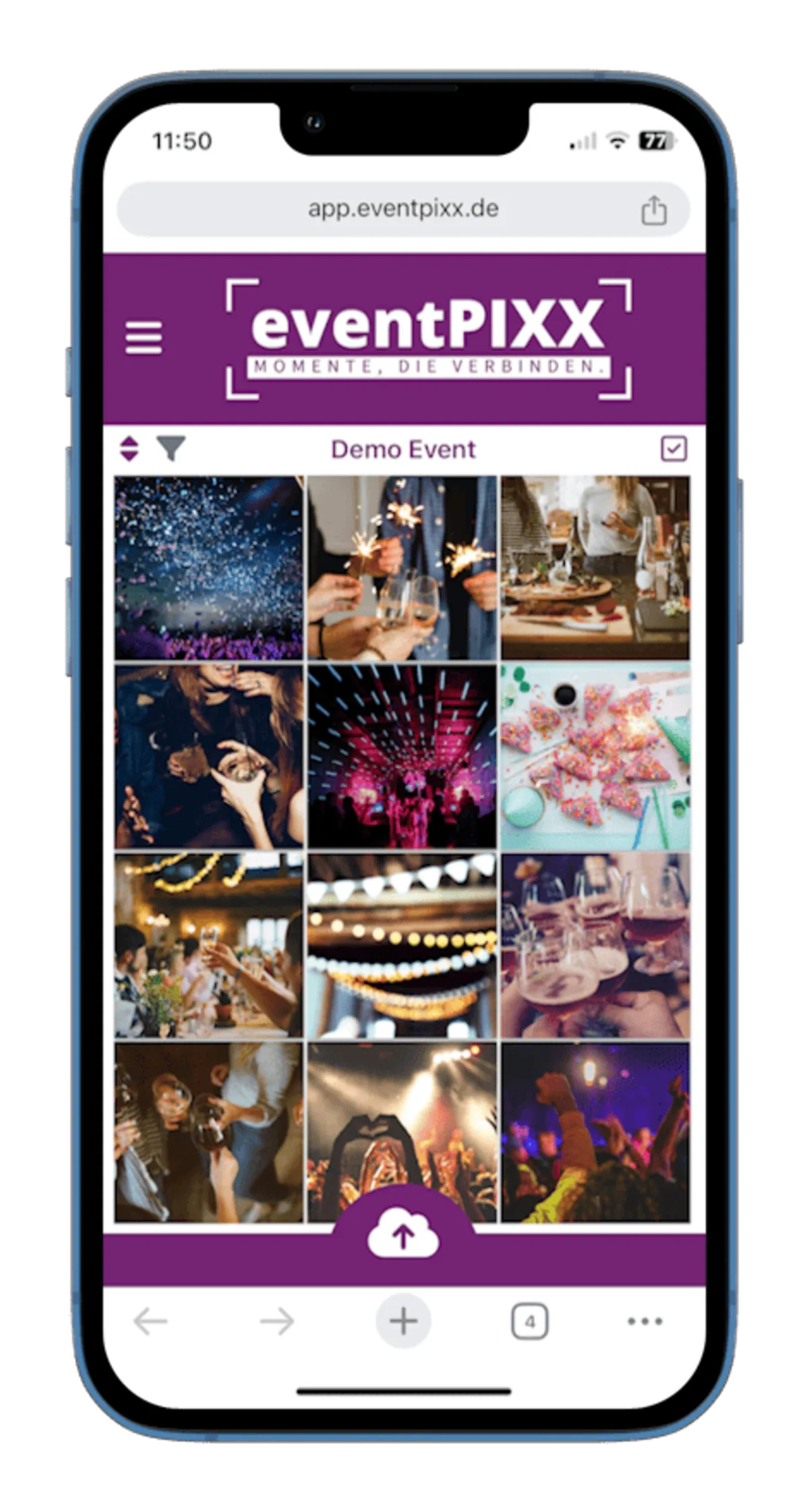Upload und Galerie auf dem iPhone