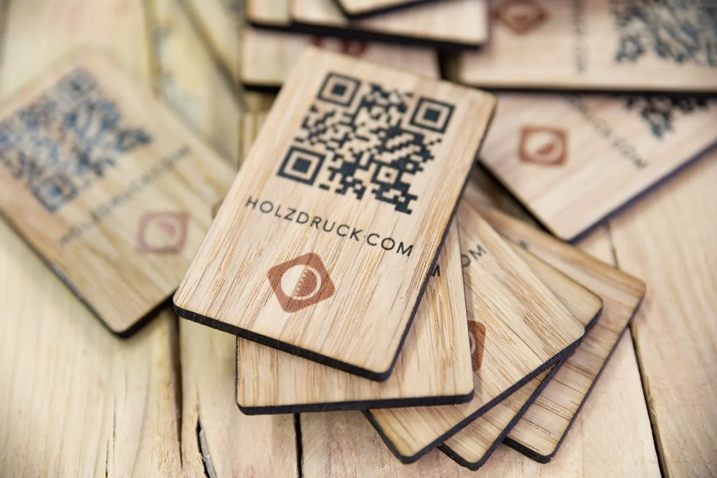 QR-Code-Aufsteller für Gäste