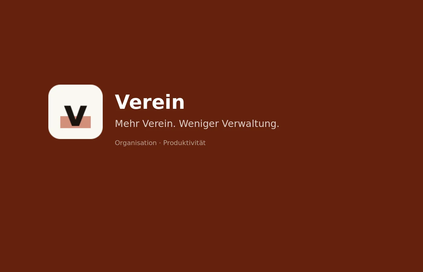 Verein, Vorstandssoftware