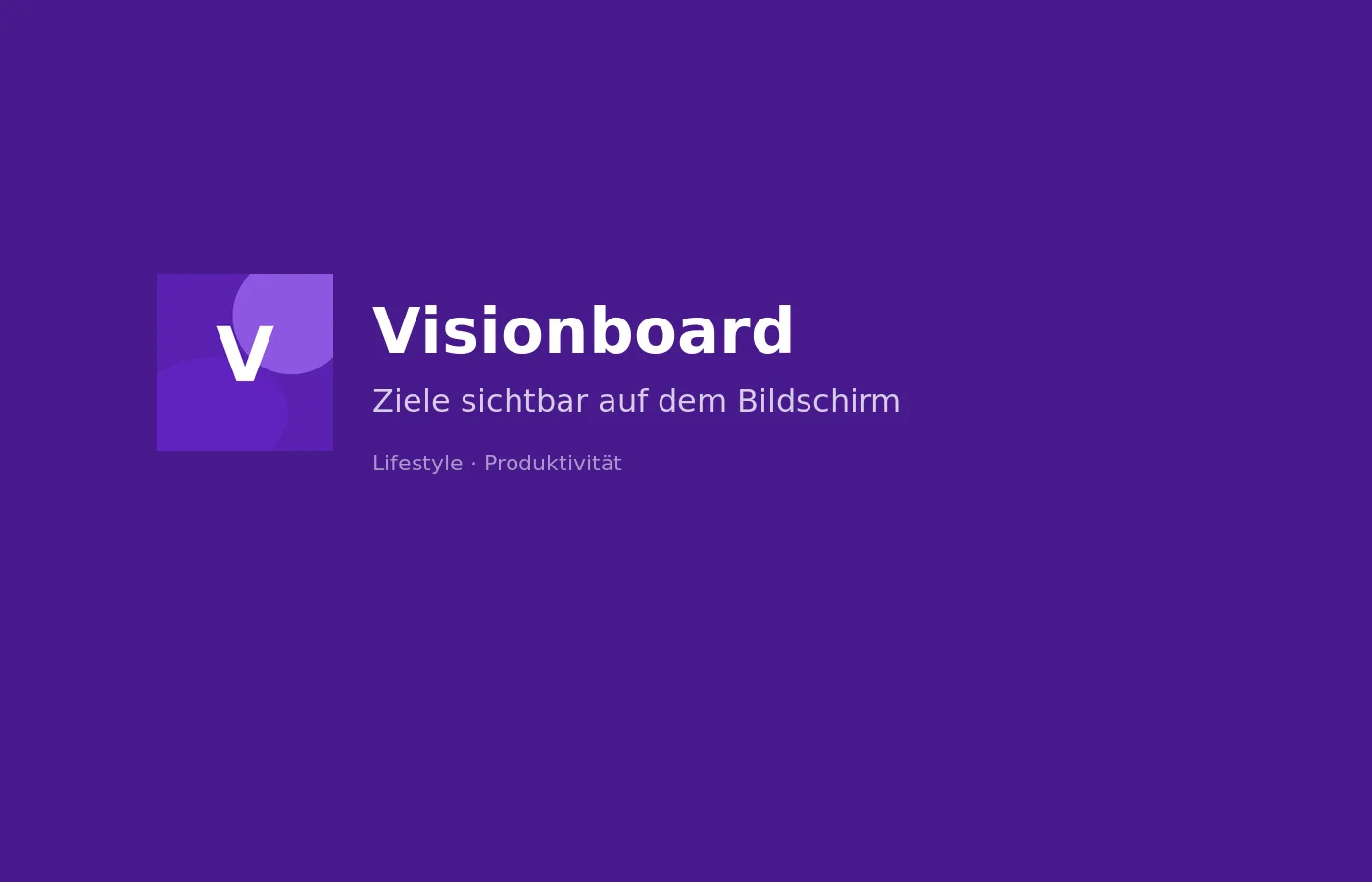 Visionboard Editor